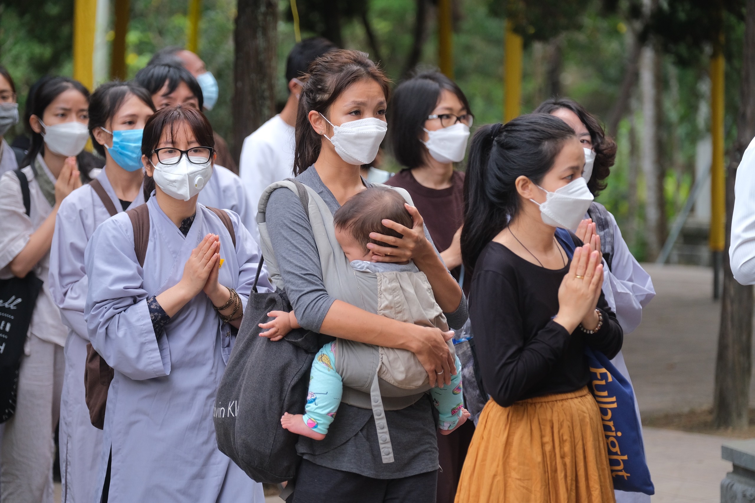 le tam tang thien su Thich Nhat Hanh anh 10