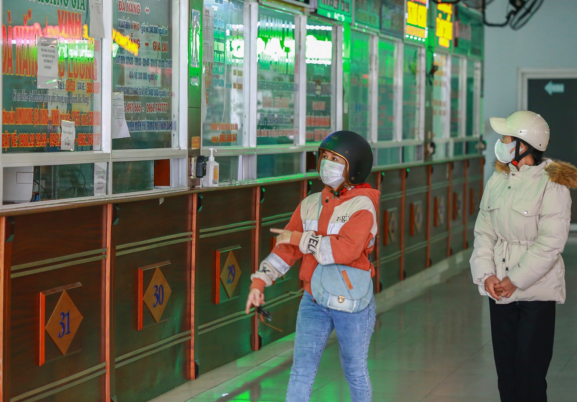 Bến xe Đà Nẵng vắng vẻ ngày mùng 6 Tết ảnh 5 Ben xe Da Nang vang ve ngay mung 6 Tet anh 5