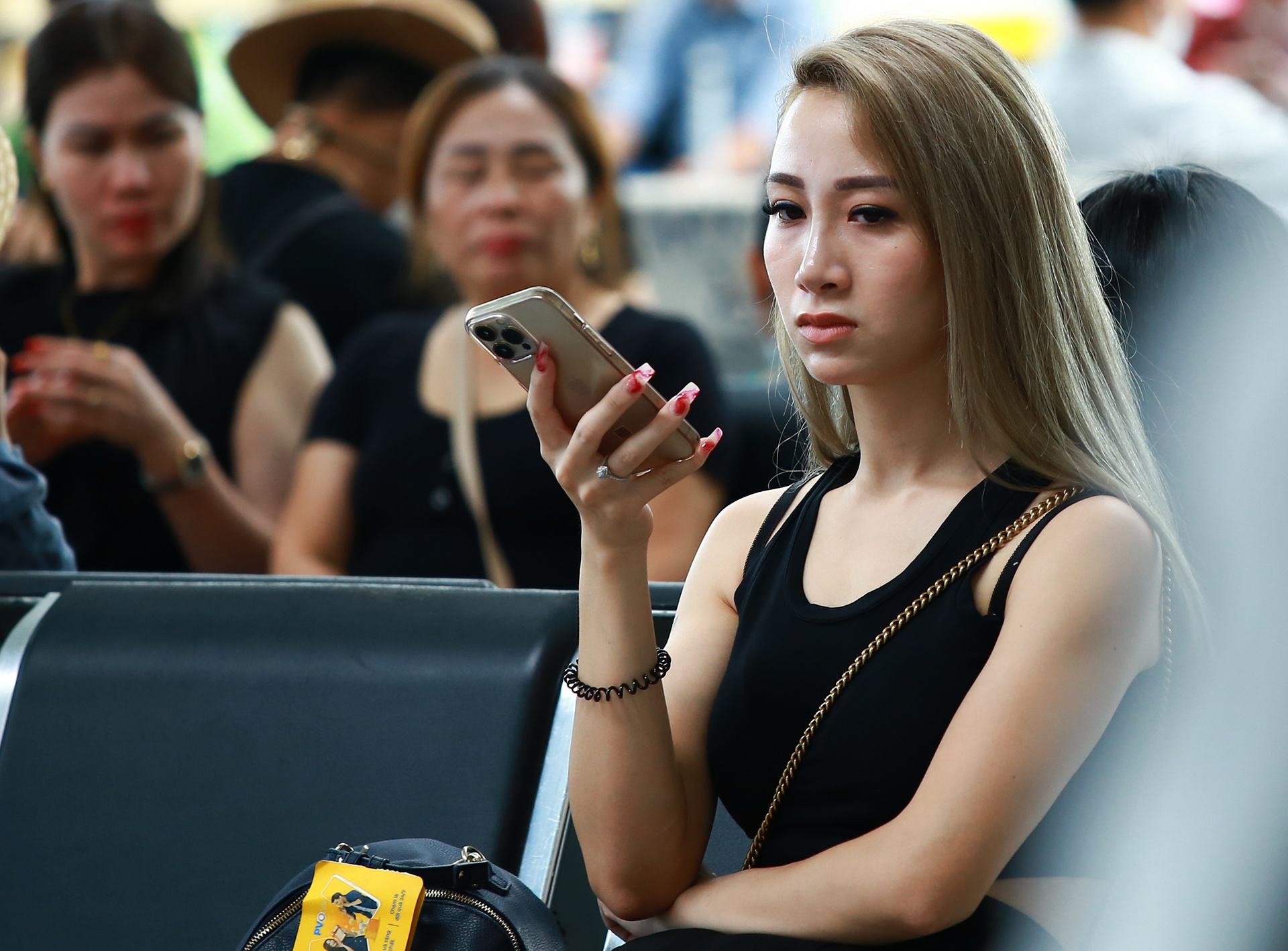 Sân bay Đà Nẵng đông đúc du khách ảnh 7 San bay Da Nang dong duc du khach anh 7