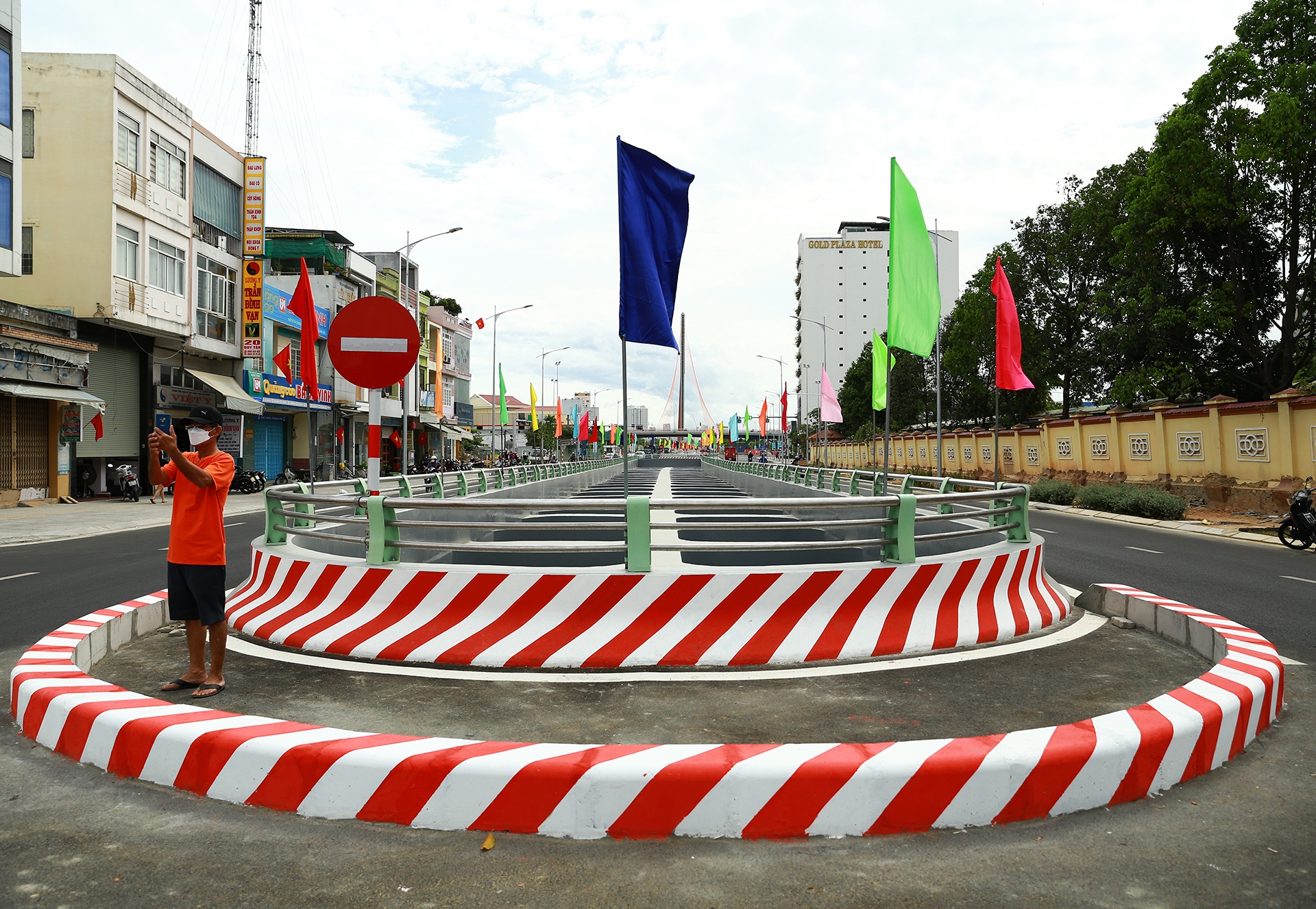 Nut giao thong 3 tang o Da Nang duoc dua vao su dung anh 4