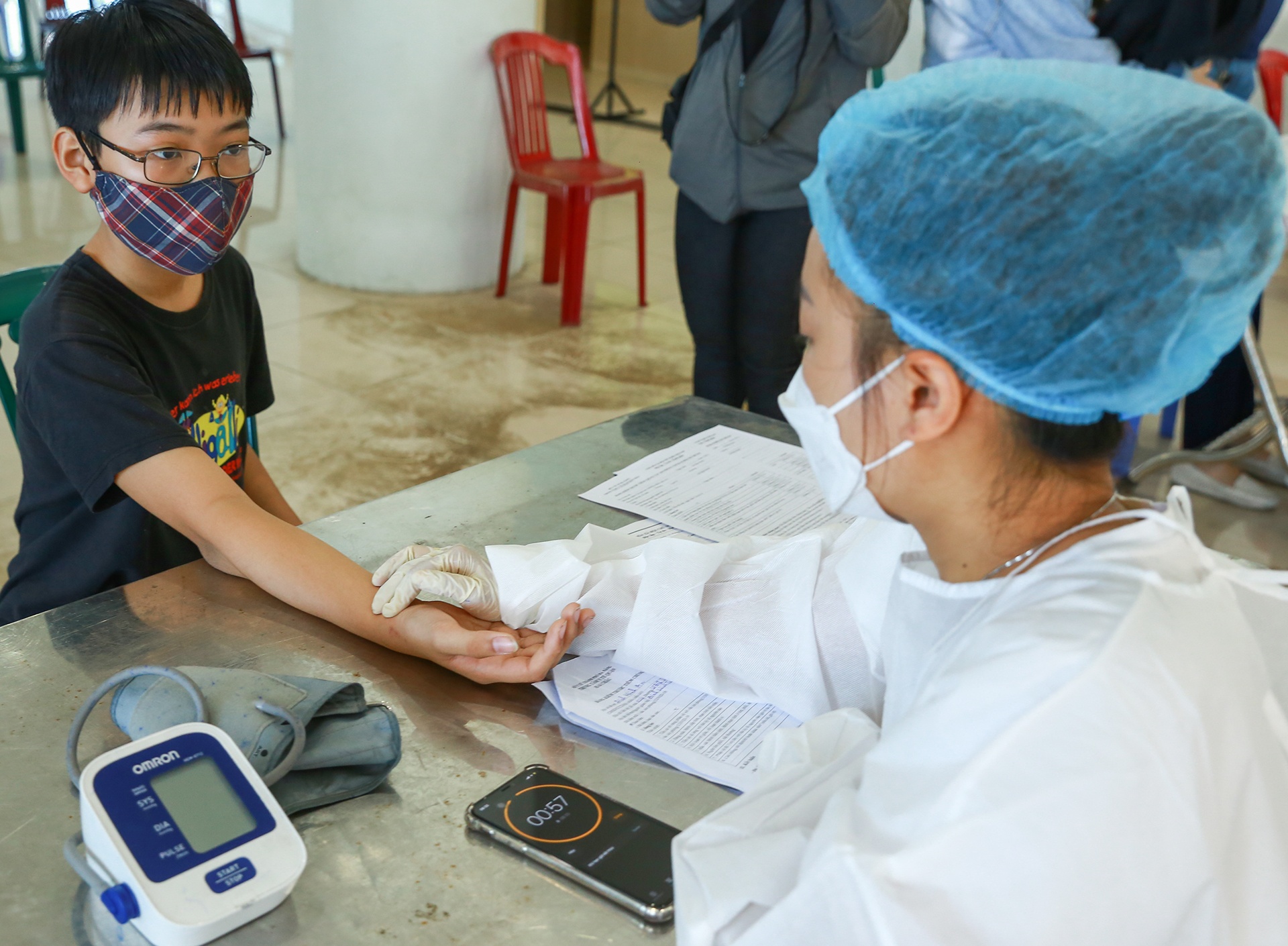 Hang nghin tre em o Da Nang duoc tiem vaccine ngua Covid-19 anh 8