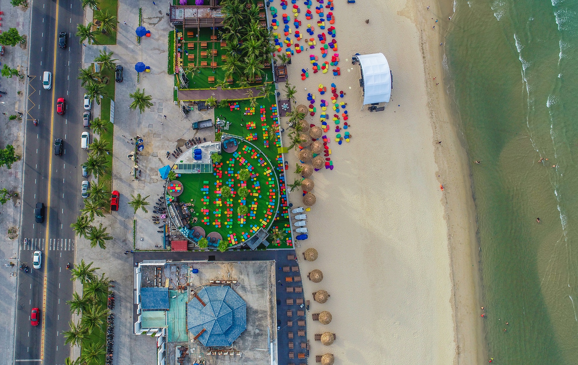 Da Nang hinh thanh cac khu du lich ve dem anh 1