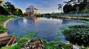 Khan truong khac phuc tinh trang o nhiem tai ho trung tam Da Lat hinh anh