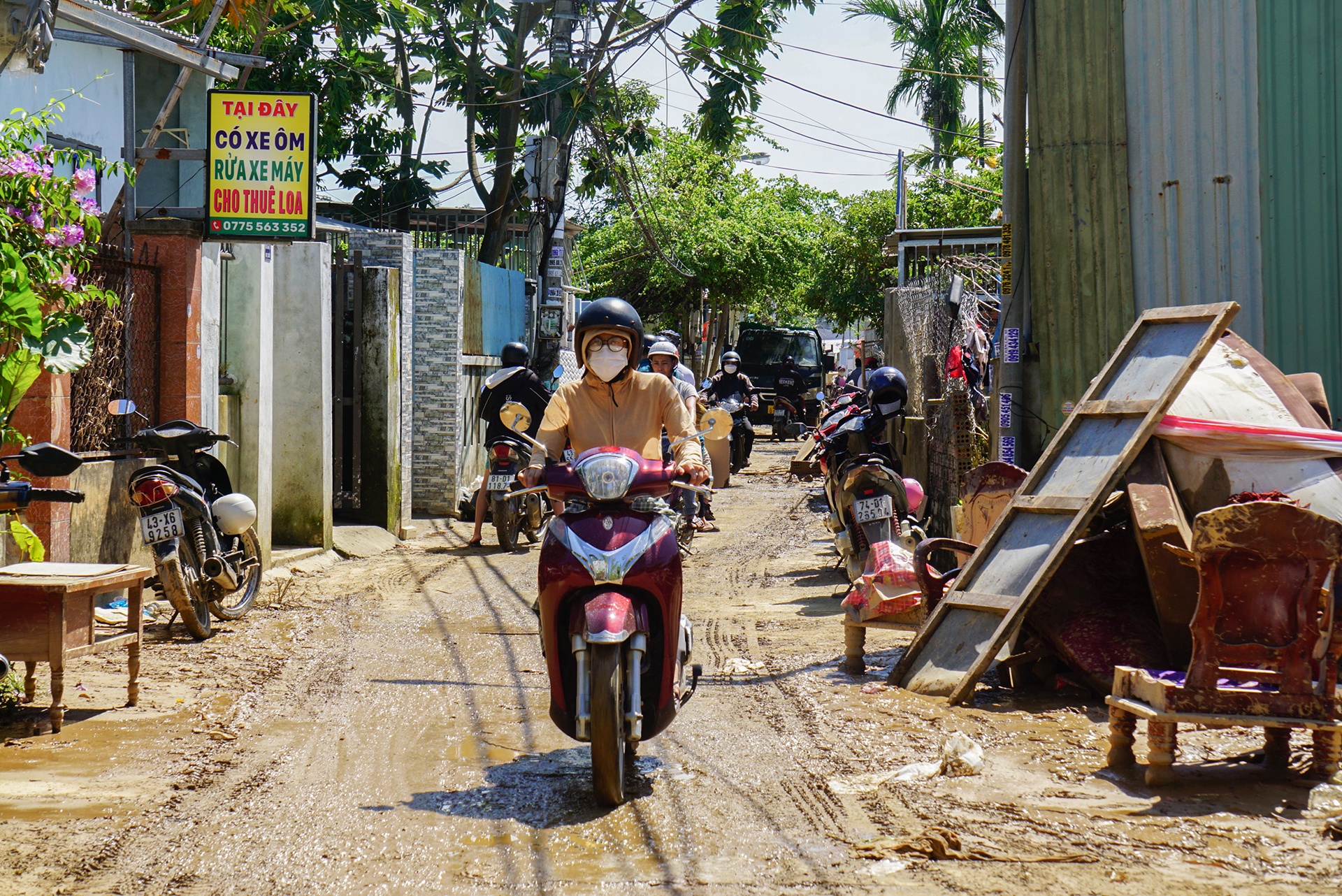 Ngap o Da Nang anh 1