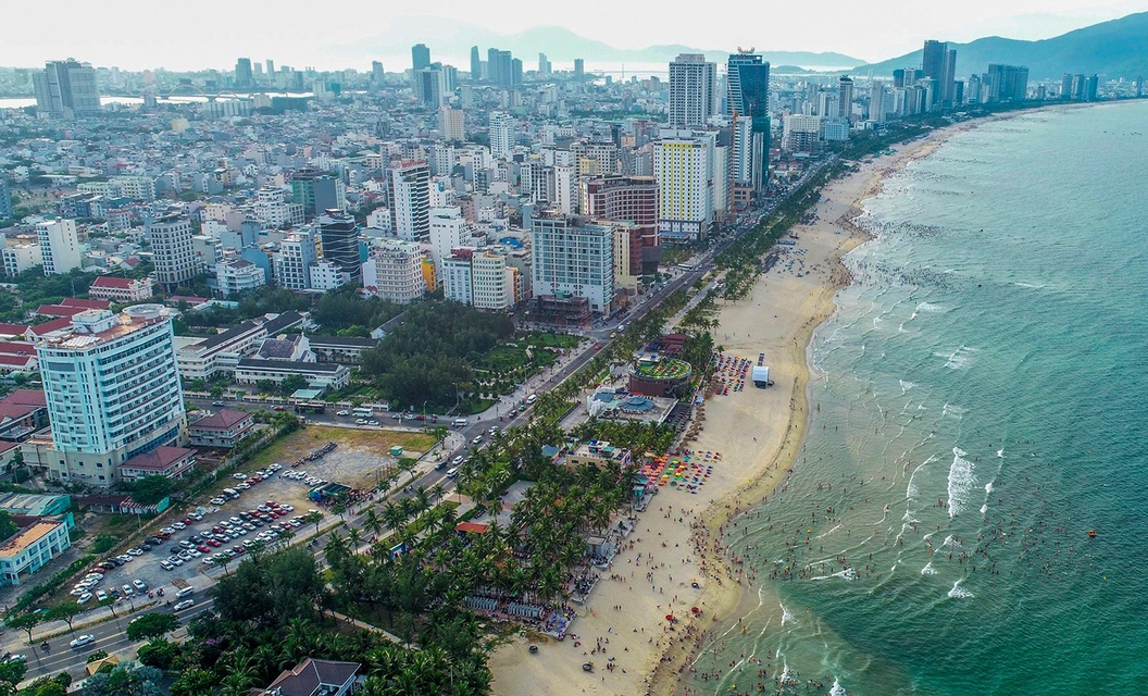 Da Nang va Quang Nam tinh phuong an lam he thong tau dien ngam hinh anh