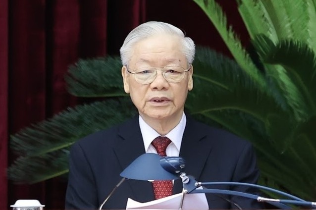 Khai mac Hoi nghi giua nhiem ky Ban Chap hanh TW Dang khoa XIII hinh anh