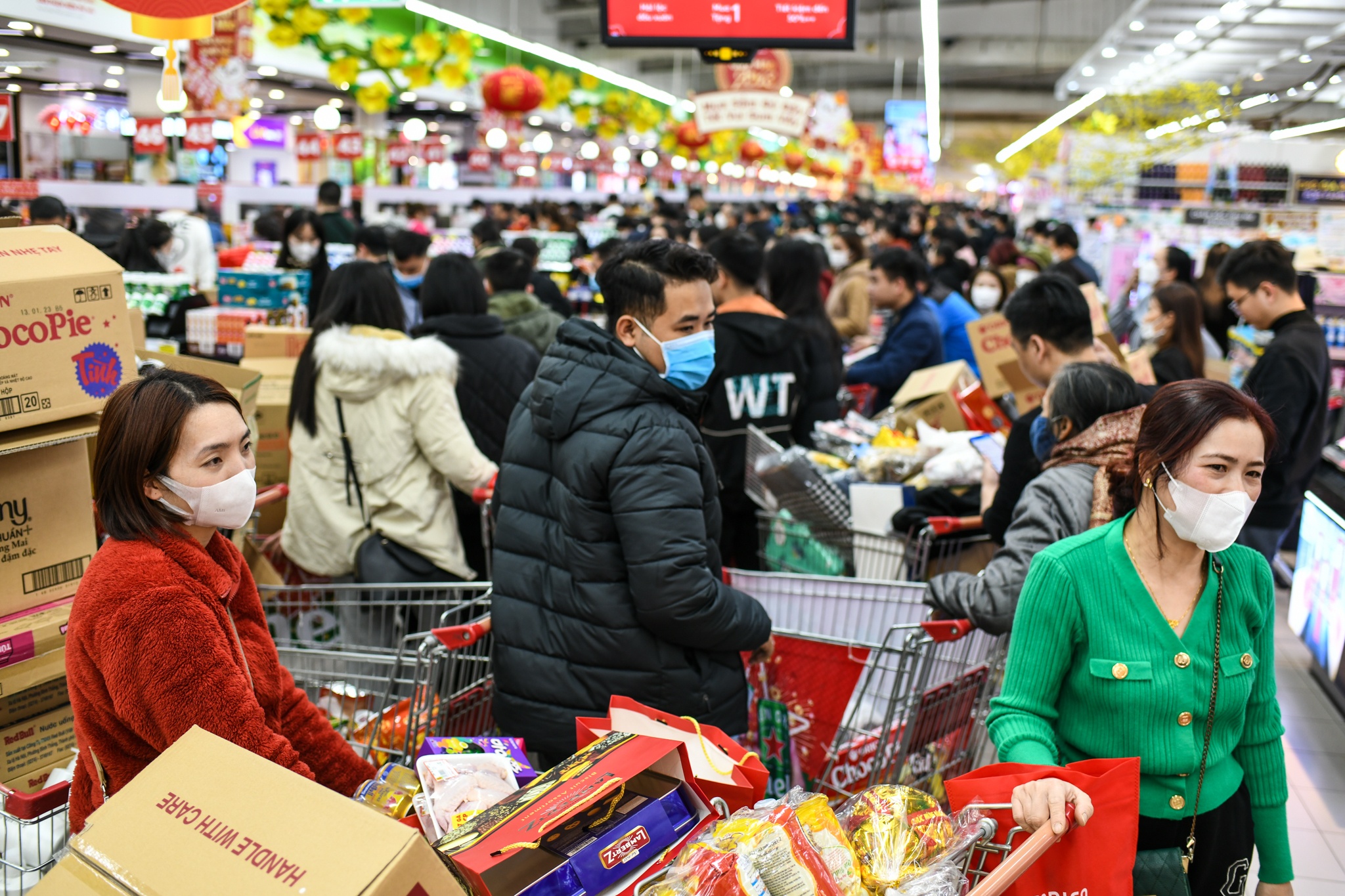 Sieu thi ngay tet anh 12