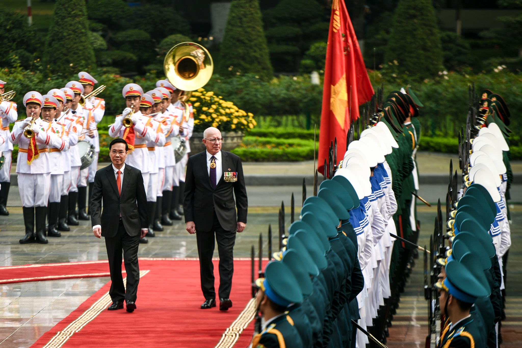 Chu tich nuoc Vo Van Thuong don toan quyen Australia hinh anh