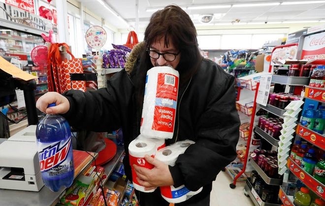 Australia,  Covid-19,  tich tru,  thuc pham,  sieu thi,  hoang mang,  dich benh,  toan cau,  dai dich anh 2