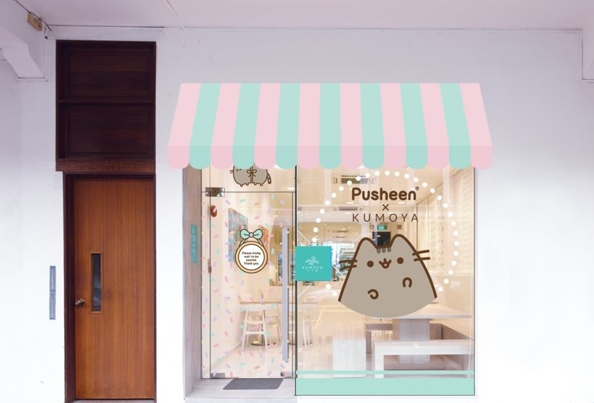 Quan ca phe danh rieng cho cac tin do meo Pusheen hinh anh