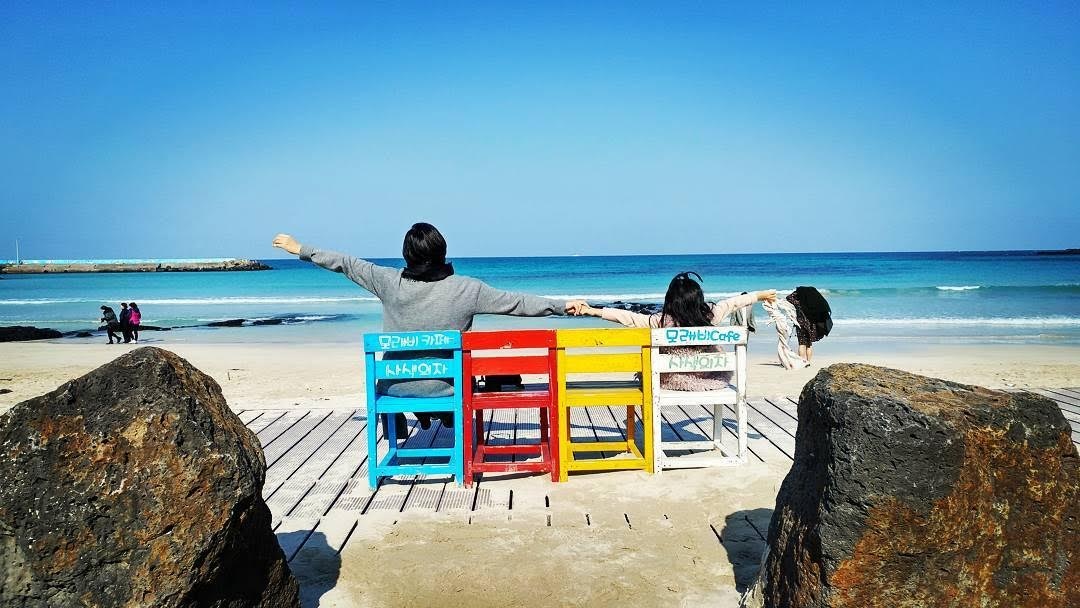 Don xuan lang man tren 'hon dao tinh yeu' Jeju hinh anh