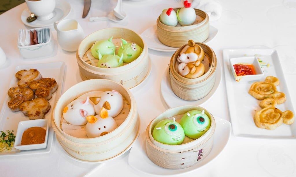 Mon dim sum doc dao hinh nhan vat Disney xinh khong no an hinh anh