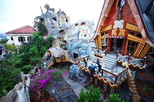 'Nha dien' o Da Lat va nhung cong trinh ky la nhat the gioi hinh anh