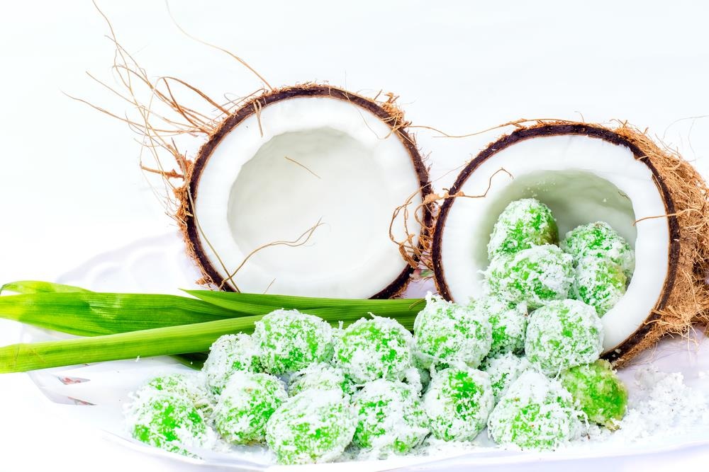 Cong thuc lam mon banh gao lan dua nao bui bui, la mieng hinh anh