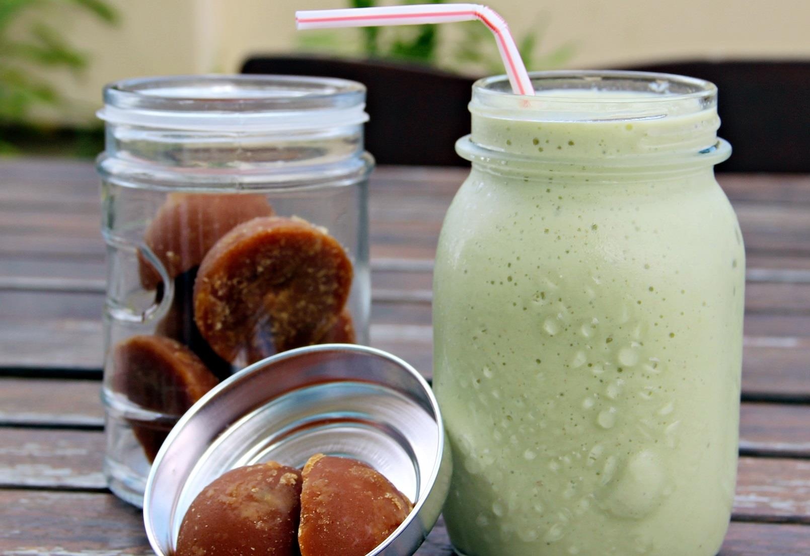 Tu tay lam sua lac mat lanh cho ngay oi buc hinh anh