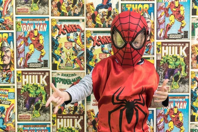 Ghe tham thien duong cua cac fan sieu anh hung o Singapore hinh anh