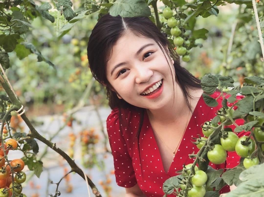 Goi y cach check-in hoa nang tho cho phai nu o vuon dau Moc Chau hinh anh