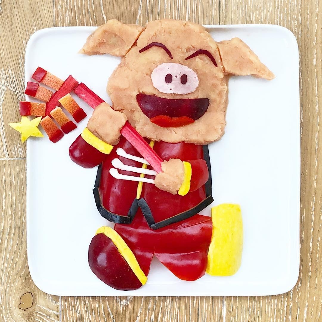 trang tri mon an anh 1