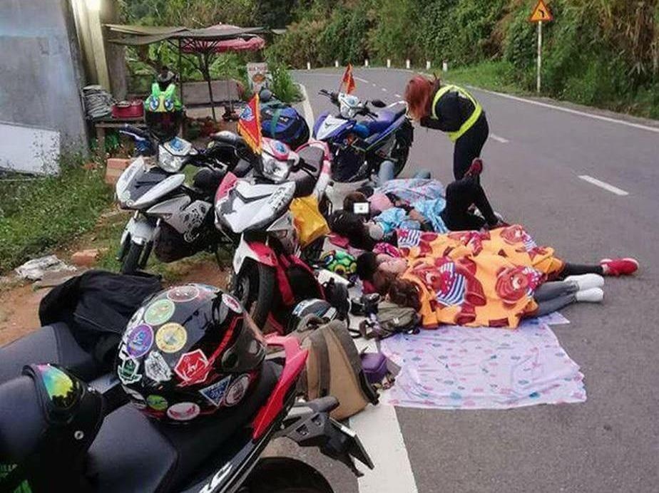 Choi ngong va loat hanh dong lam hoen o hinh anh phuot thu hinh anh