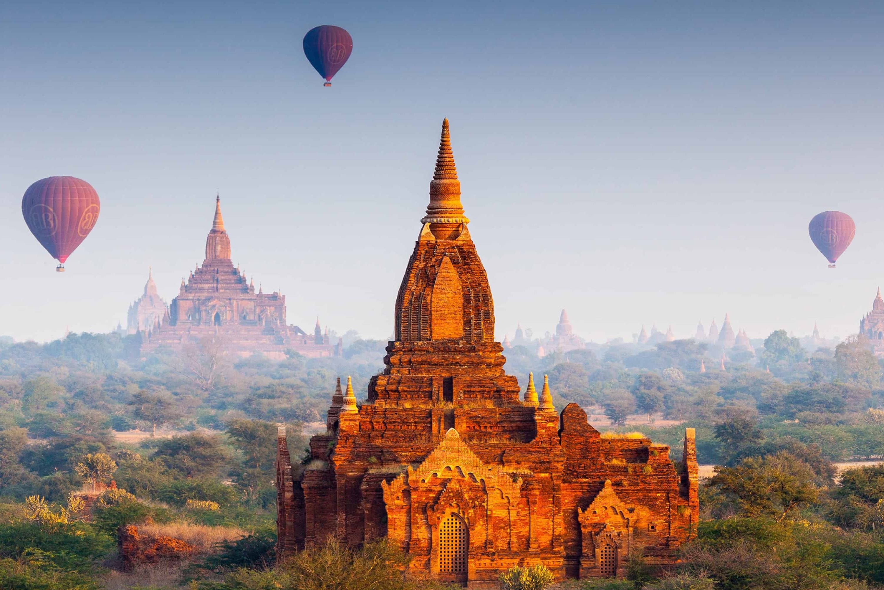 Vung dat thieng cua Phat giao voi 10.000 den, chua hinh anh