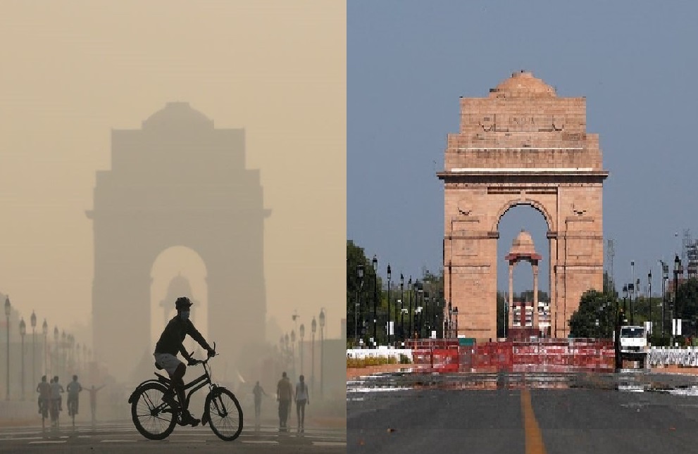 Cach ly mua dich tra lai the gioi bau khong khi trong lanh hinh anh