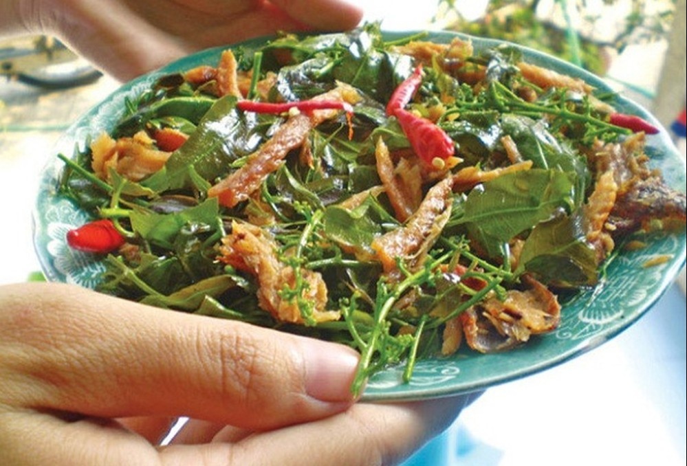 Mon goi sau dau chua ngot o An Giang hinh anh