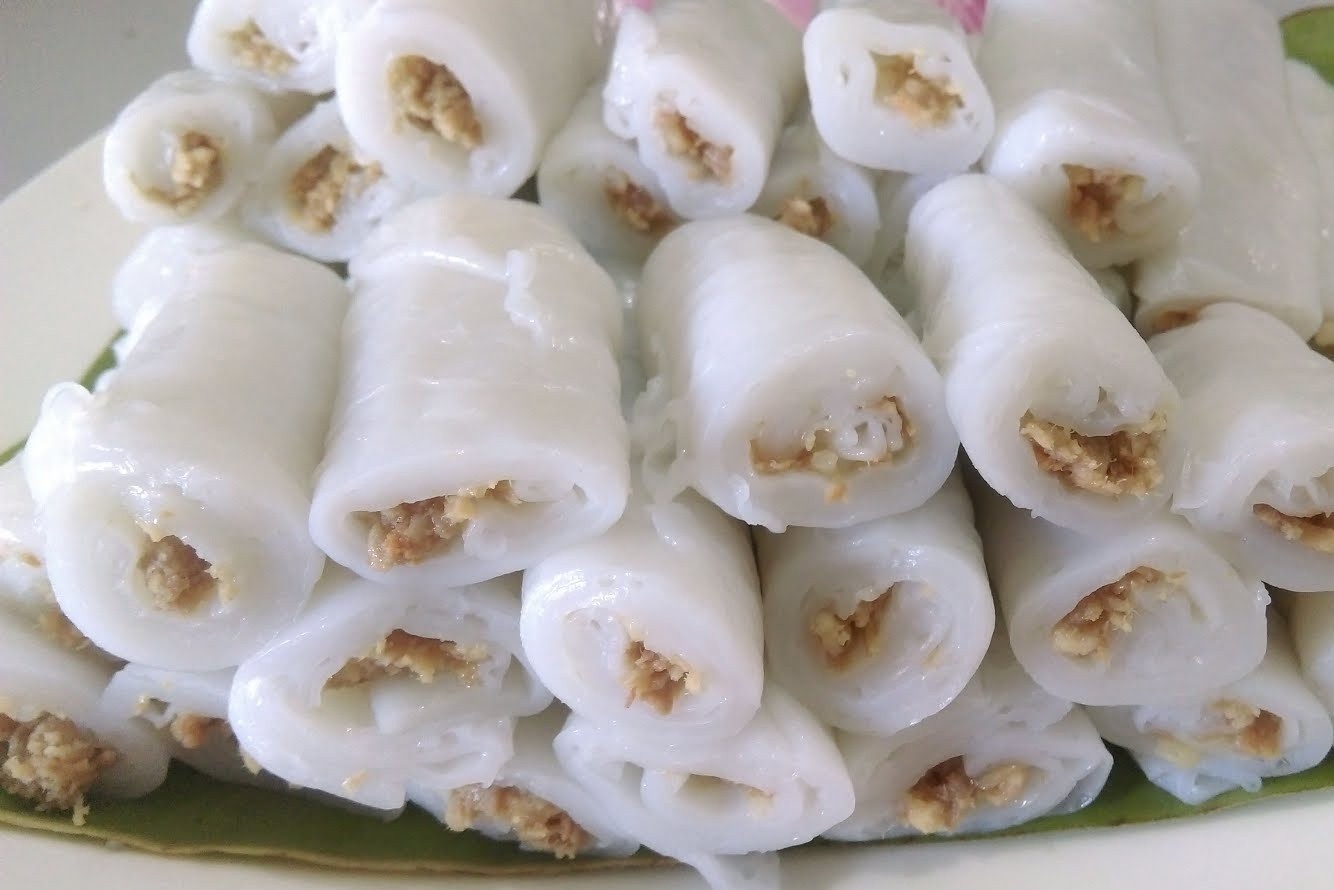 Mon banh cuon la mieng o Hung Yen hinh anh