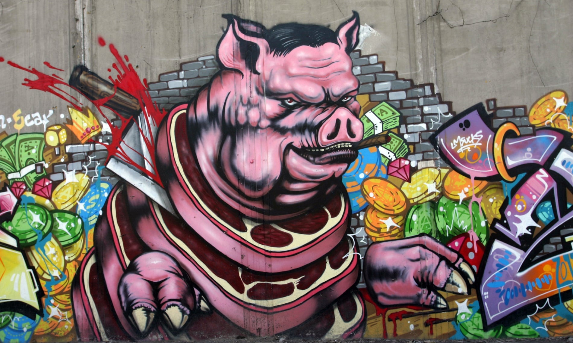 vẽ tranh graffiti ảnh 1 ve tranh graffiti anh 1