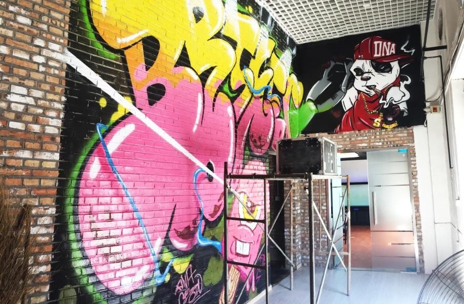 vẽ tranh graffiti ảnh 4 ve tranh graffiti anh 4