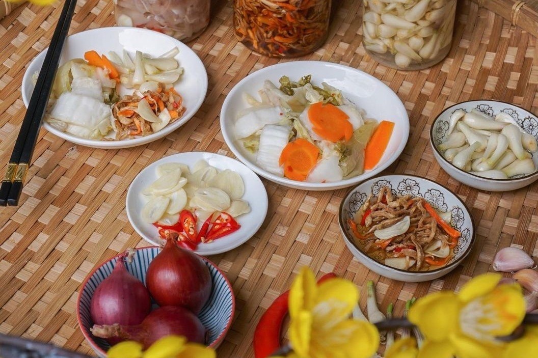 Loat mon rau cu chong ngan ngay Tet hinh anh