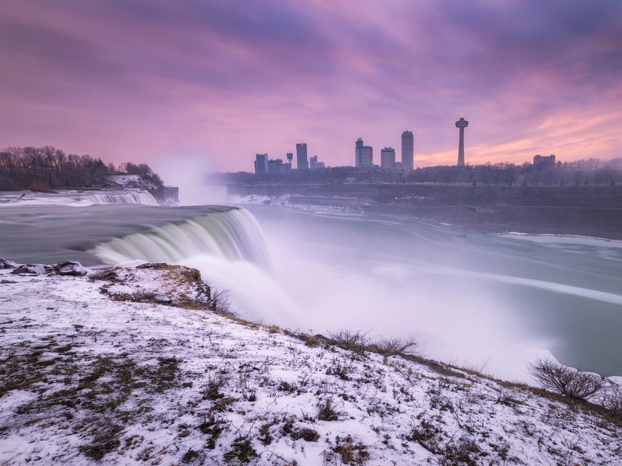 thác niagara đóng băng ảnh 11 thac niagara dong bang anh 11
