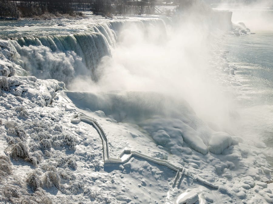thác niagara đóng băng ảnh 2 thac niagara dong bang anh 2