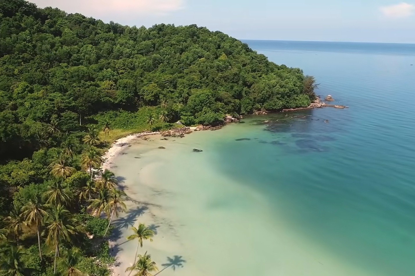 Ve dep bien dao Viet Nam trong video 1 phut hinh anh