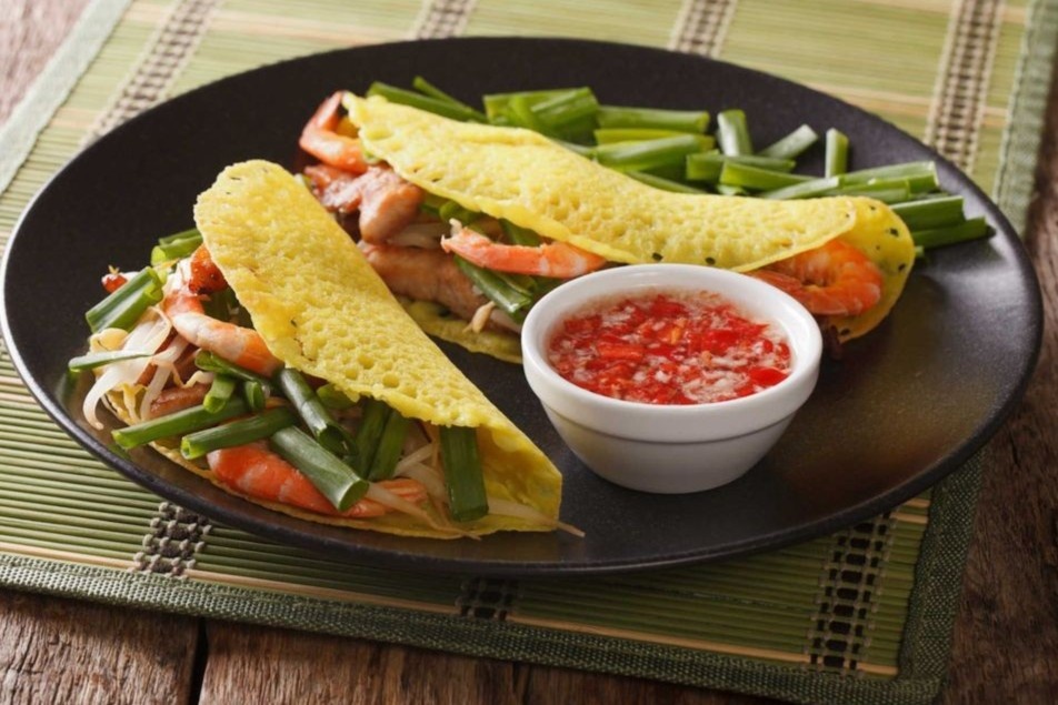 Tap chi Anh goi y an banh xeo o TP.HCM hinh anh