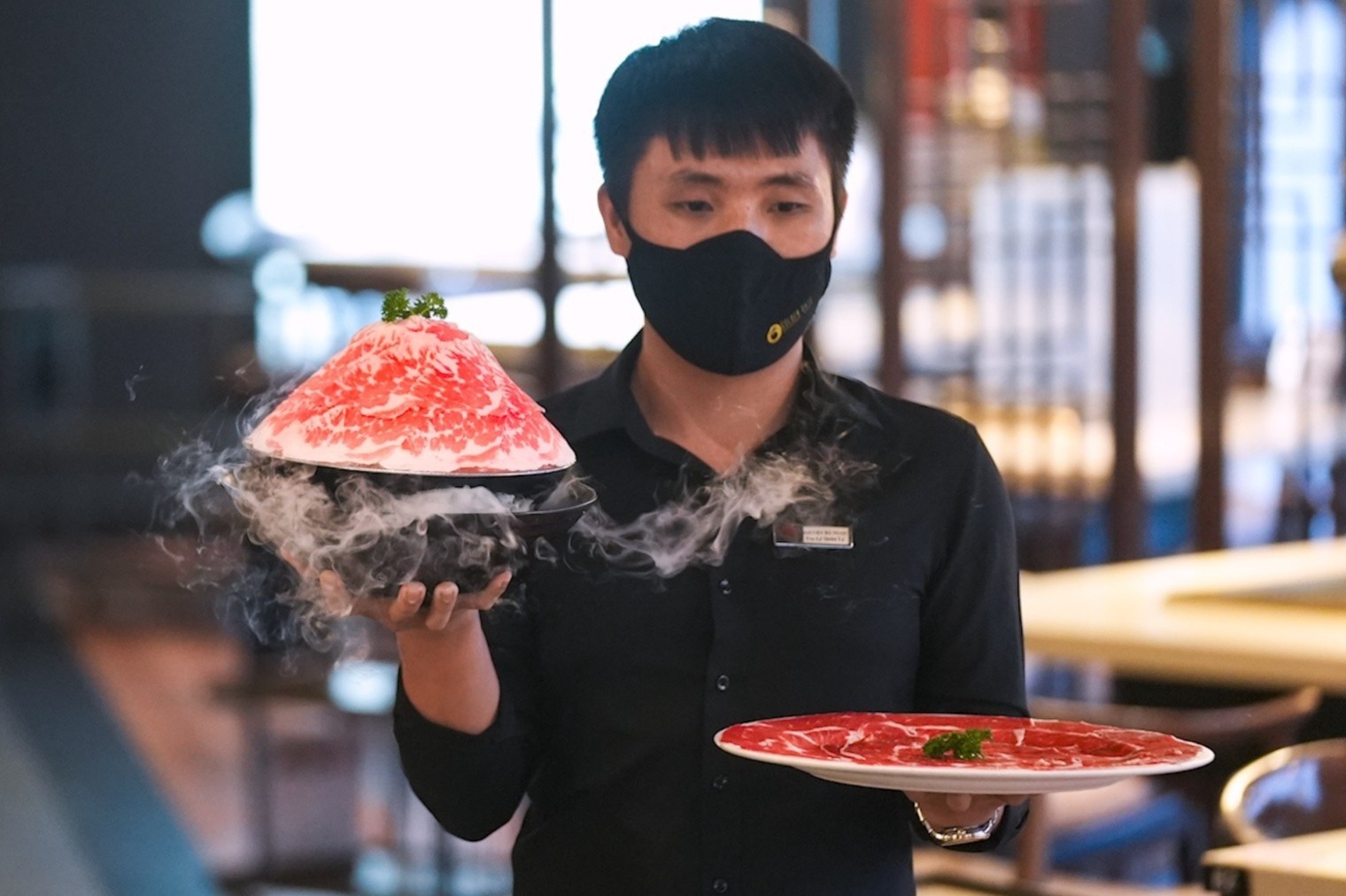 Vua mo cua, nha hang buffet Ha Noi da kin lich hinh anh