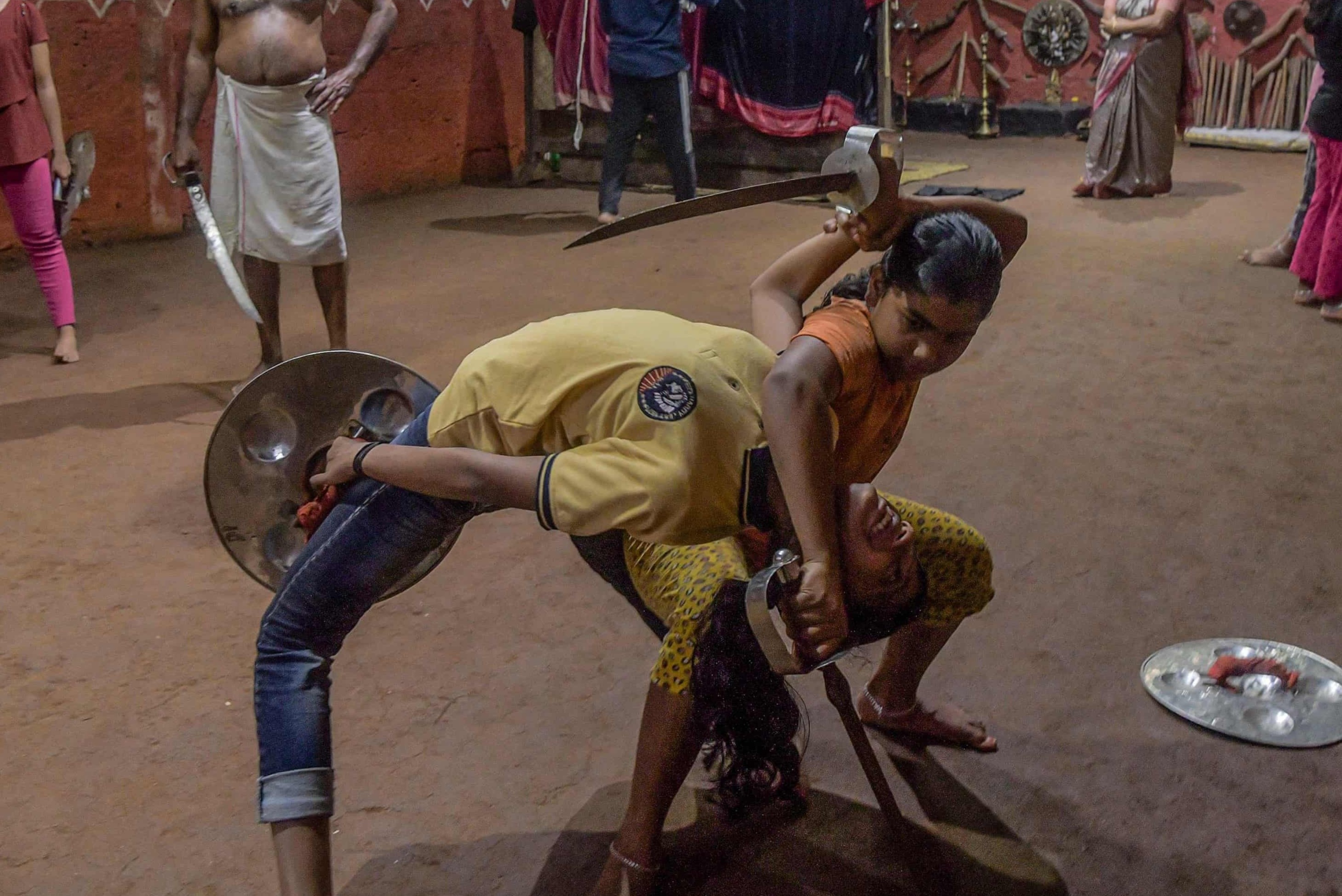 Vo duong cua cu ba o An Do hinh anh