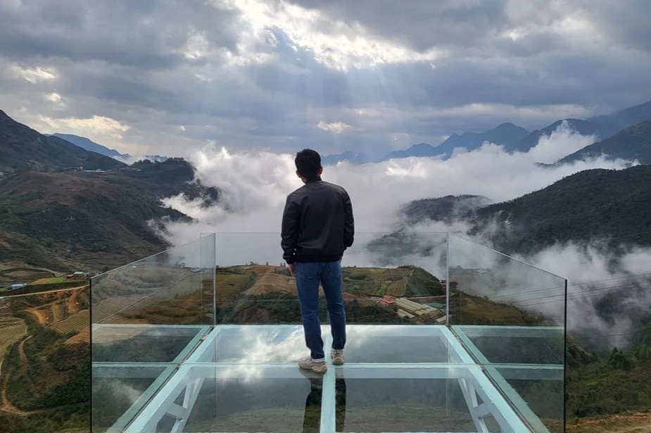 San kinh tren deo O Quy Ho bi nghi khong an toan hinh anh