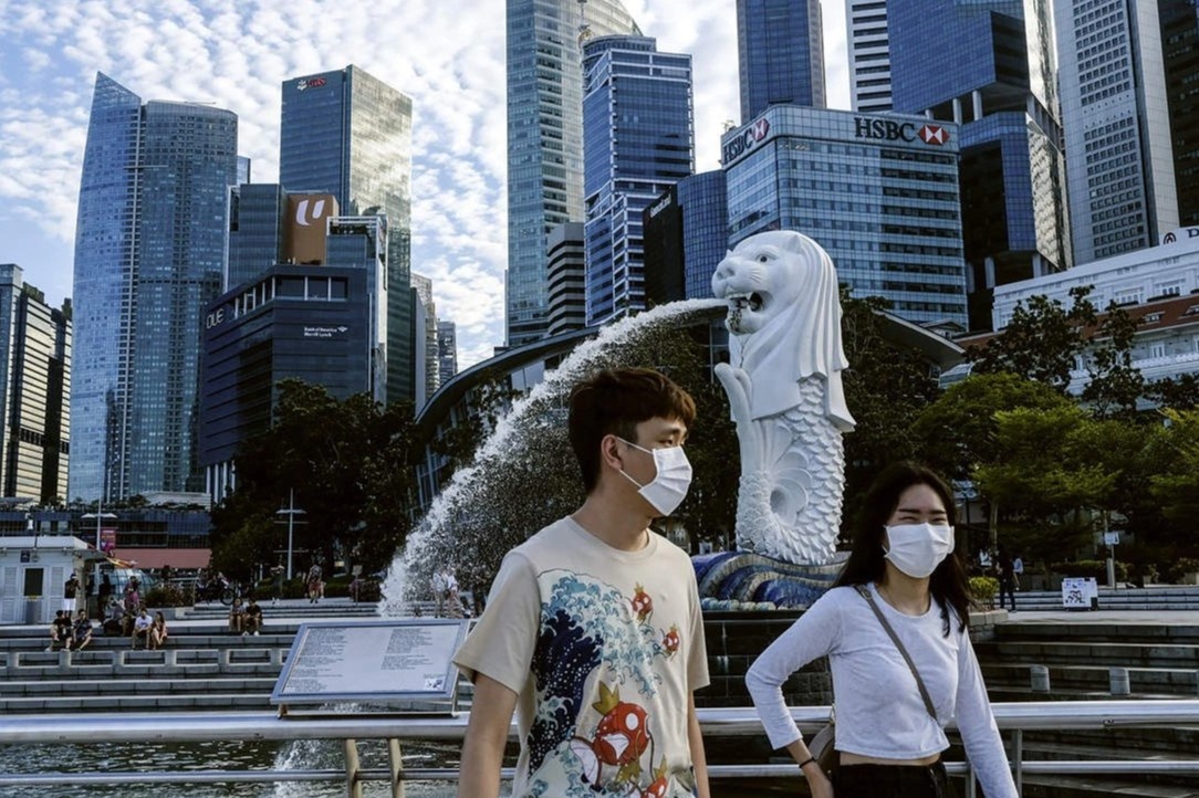 Singapore bo thu tuc kiem dich truoc nhap canh hinh anh