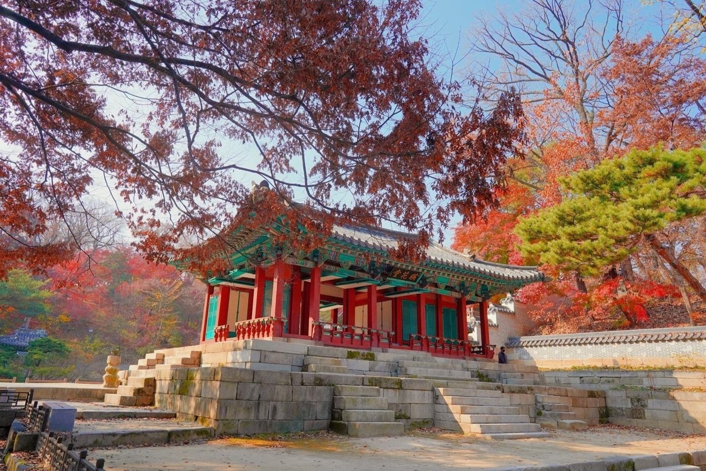 Khu vuon bi mat cua hoang toc o Han Quoc hinh anh