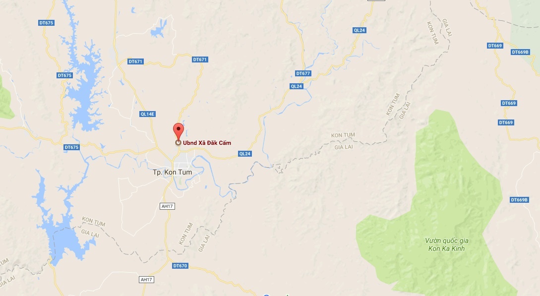 Nổ đạn ở Kon Tum ảnh 2 No dan o Kon Tum anh 2