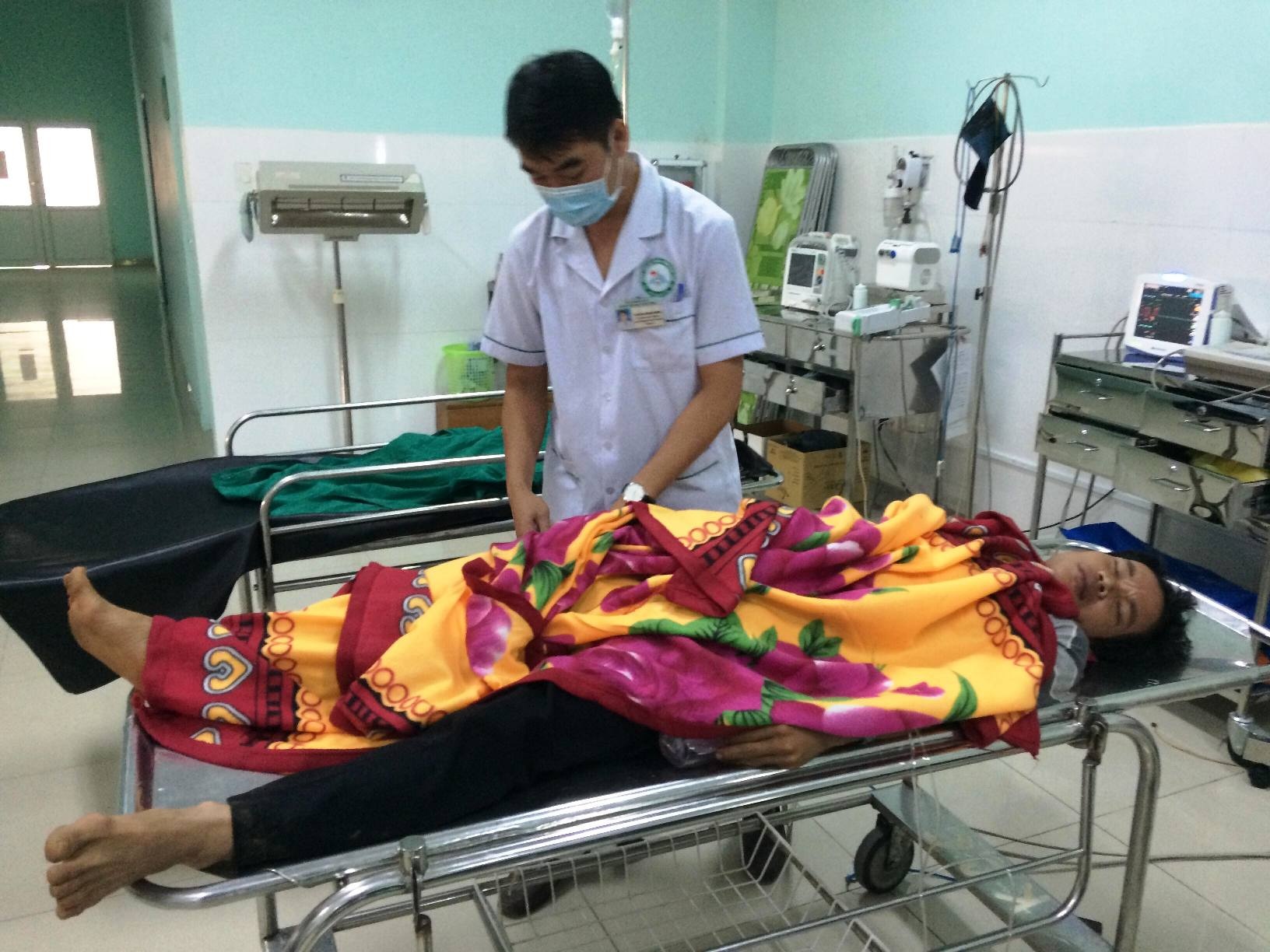 Lời kể nạn nhân vụ tai nạn trên đèo Lò Xo ảnh 2 Loi ke nan nhan vu tai nan tren deo Lo Xo anh 2