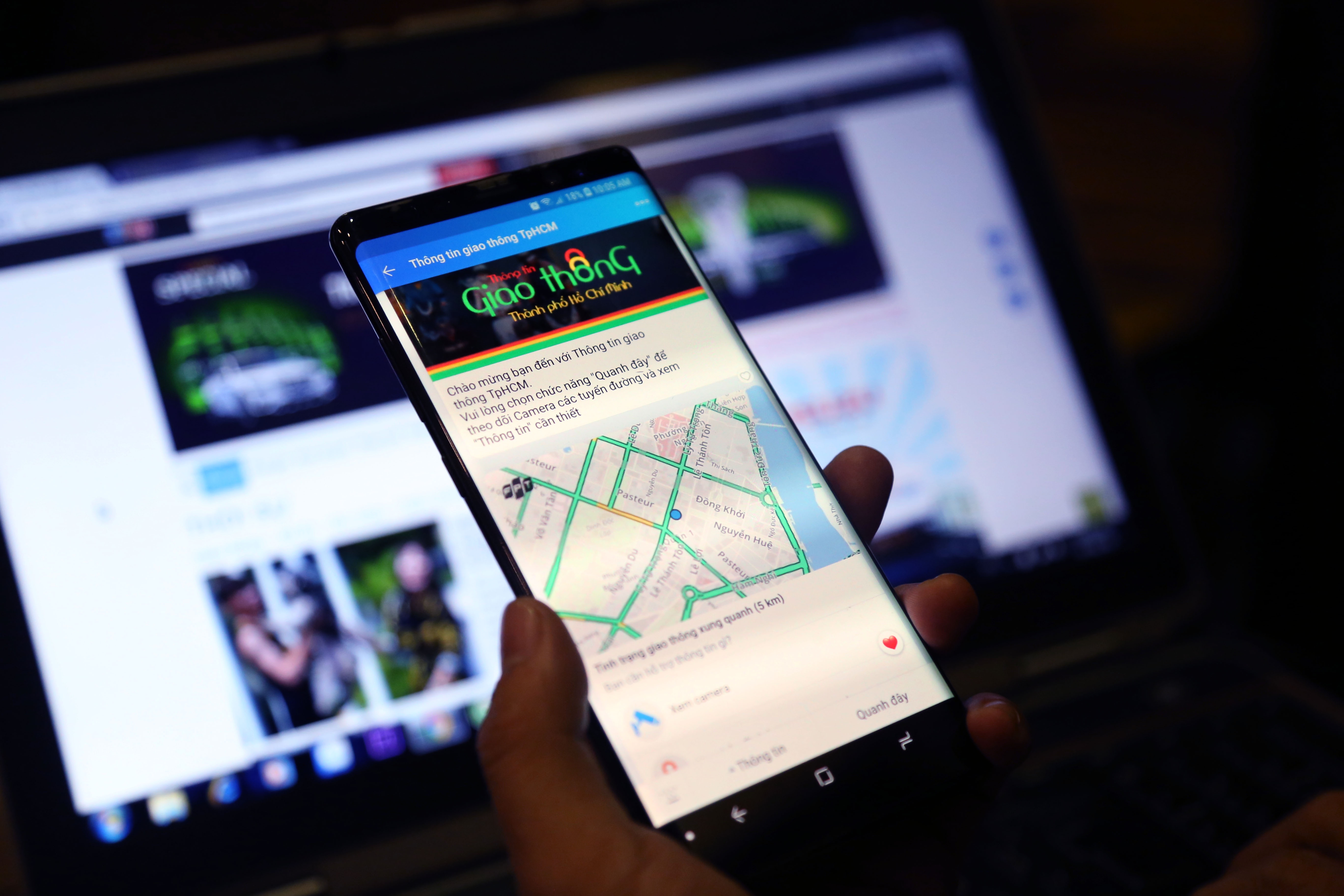 Ket noi giao thong TP.HCM voi Zalo anh 1