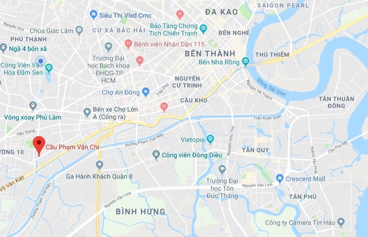 Cải tạo cầu Phạm Văn Chí ảnh 2 Cai tao cau Pham Van Chi anh 2