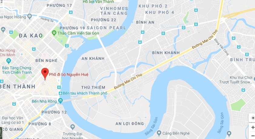 Phố đi bộ Nguyễn Huệ ảnh 2 Pho di bo Nguyen Hue anh 2