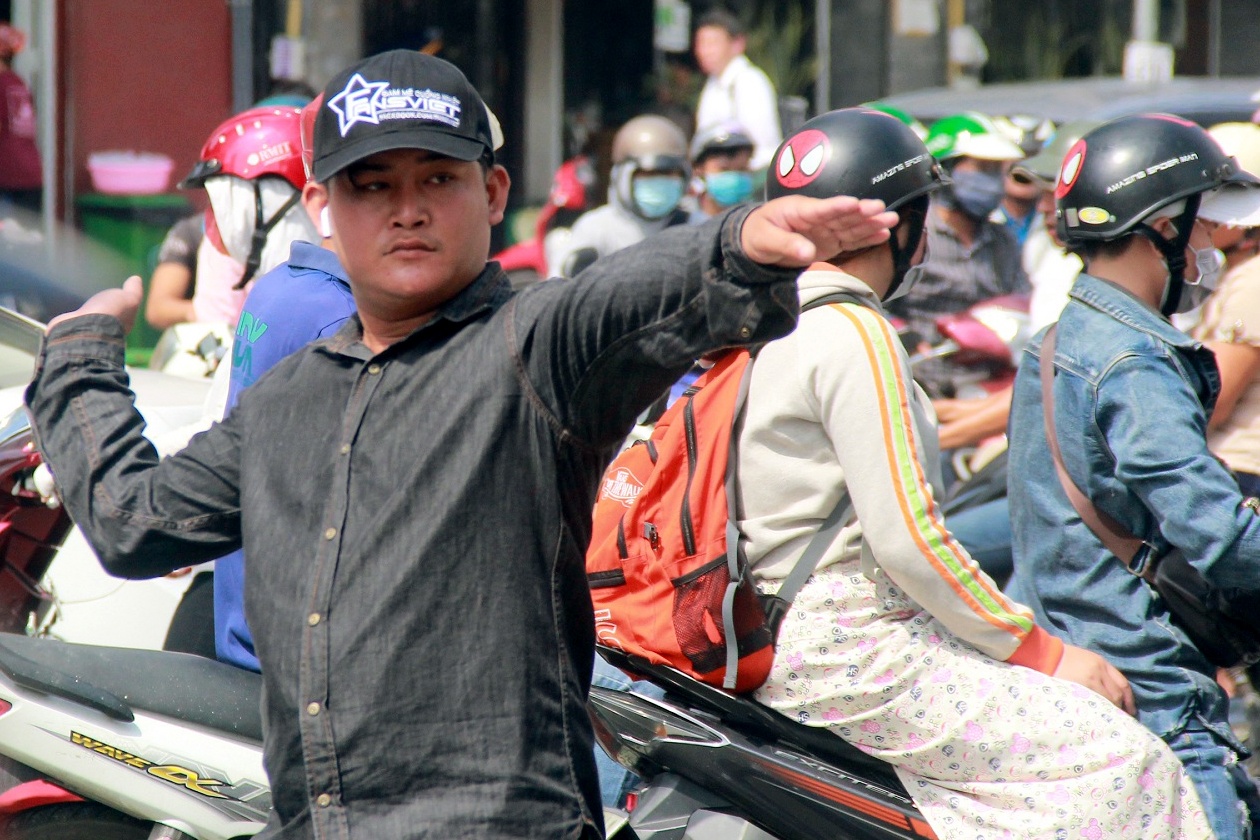 Ket xe o Sai Gon anh 9