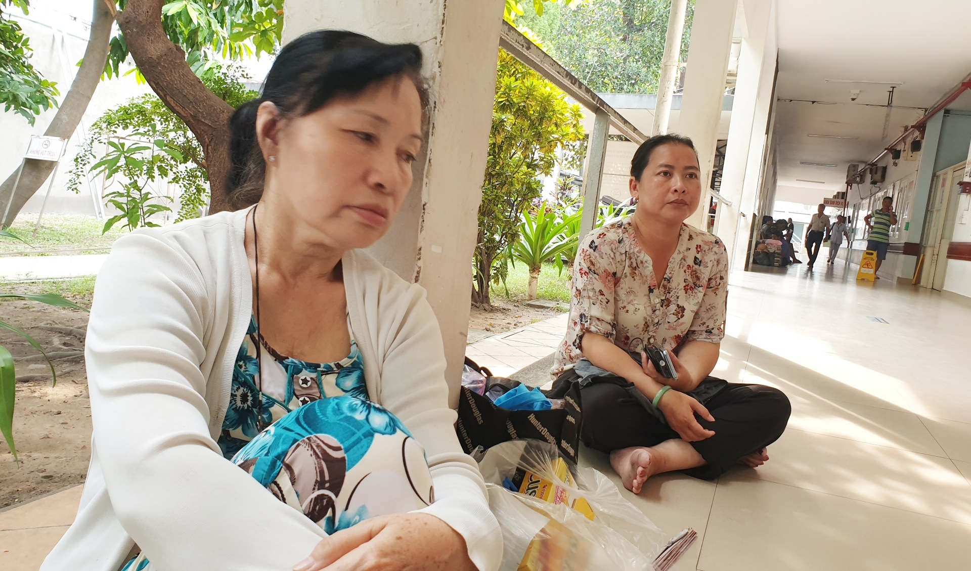 Ca xom khoc thuong nguoi me bi xe BMW tong chet o Hang Xanh hinh anh