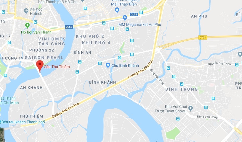 Hai cô gái bị giật giỏ xách trên cầu Thủ Thiêm ảnh 1 Hai co gai bi giat gio xach tren cau Thu Thiem anh 1