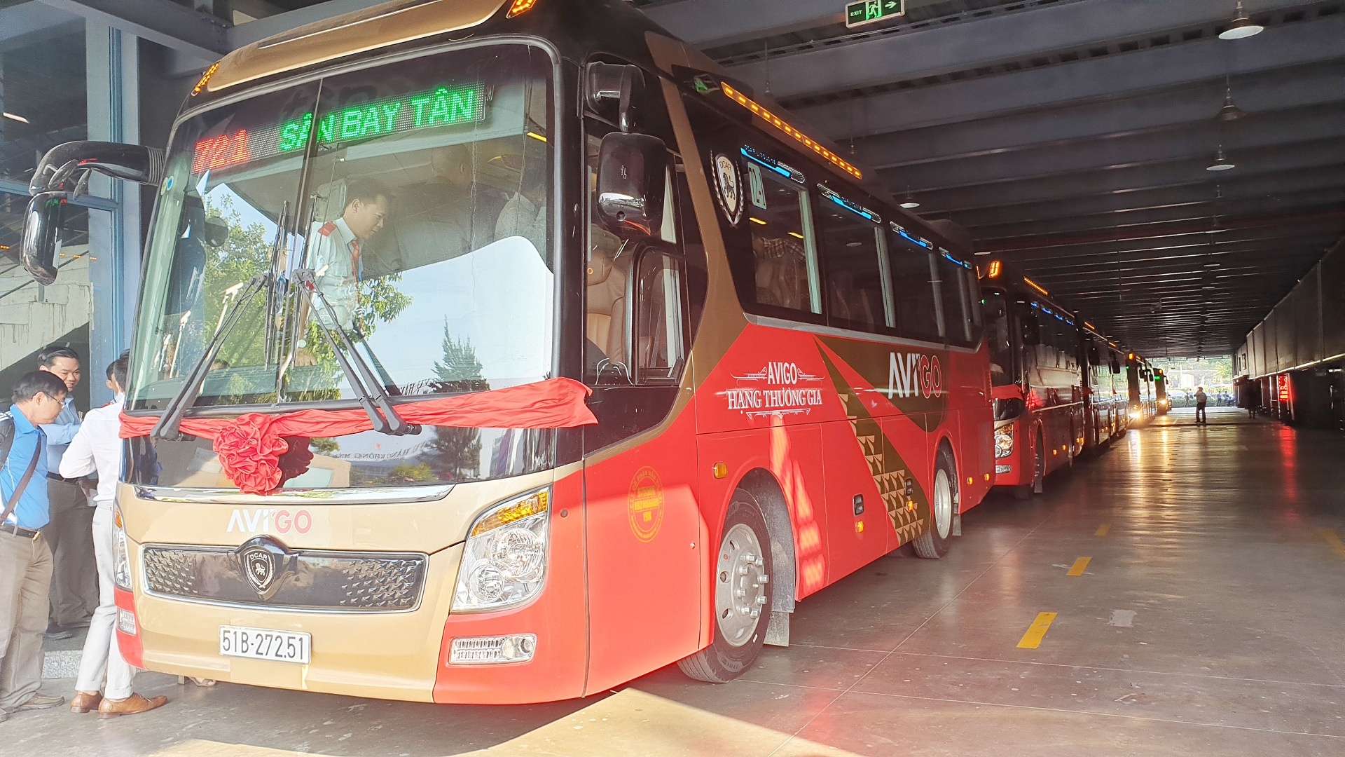 Dua tuyen buyt san bay Tan Son Nhat - Vung Tau vao hoat dong hinh anh