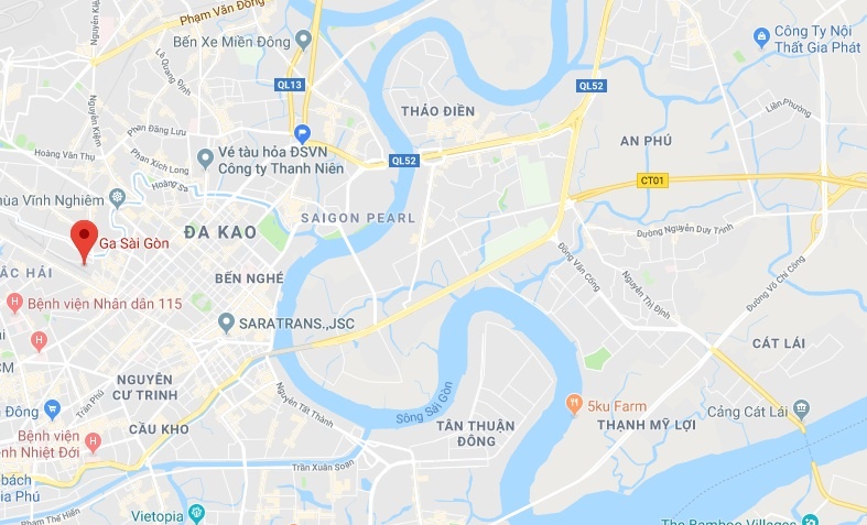 Ga duong sat Sai Gon anh 2