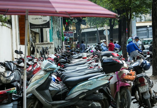 38 diem giu xe dung gia cho nguoi dan di choi tet o TP.HCM hinh anh